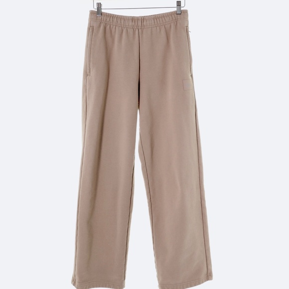 Alo Yoga Renown Heavyweight Straight Leg Tan Sweatpant Unisex Women M / Mens S - Picture 1 of 7